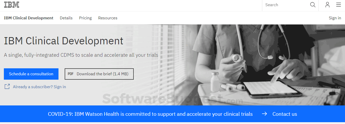 IBM Clinical Development Screenshot1